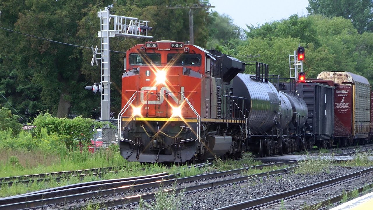 CN Train 368 Eastbound August 16, 2023