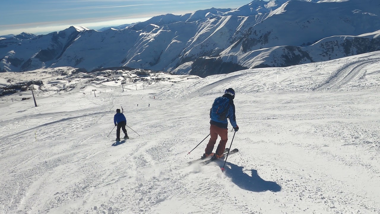 Skiing in Gudauri 2021 Dec