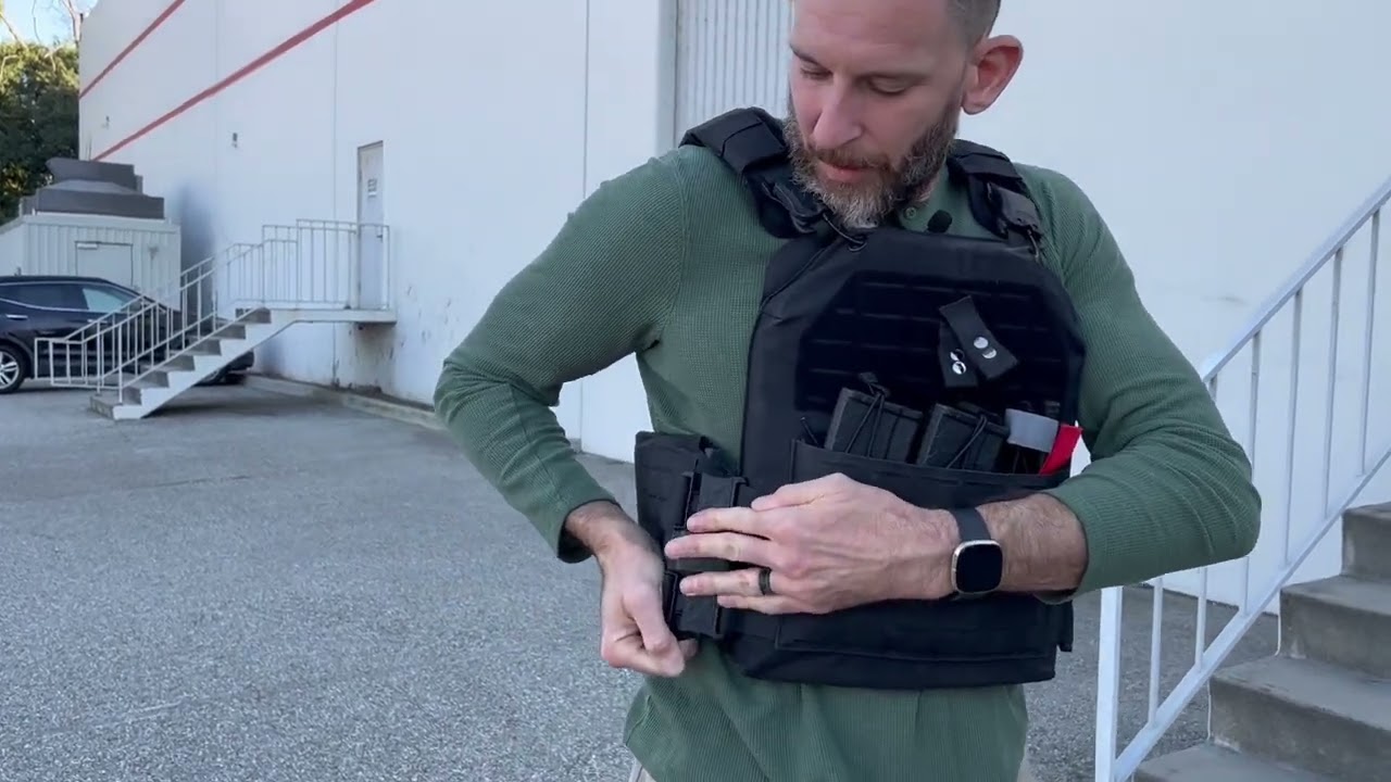 Vism Quick Release Laser Cut Plate carrier