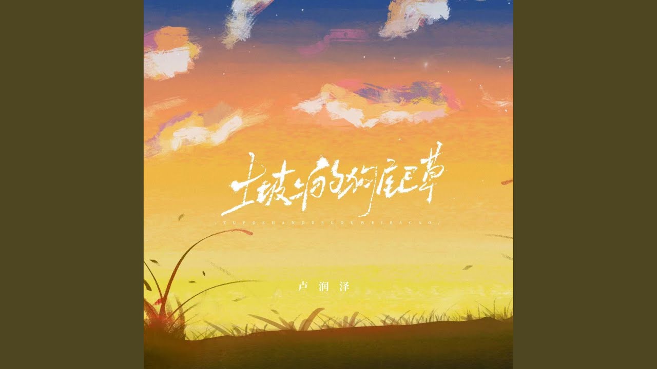 土坡上的狗尾草