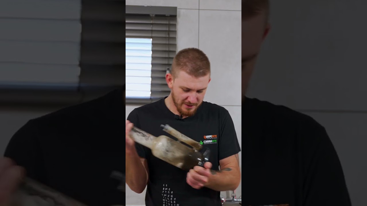 This is how you clean a Bong! #shorts