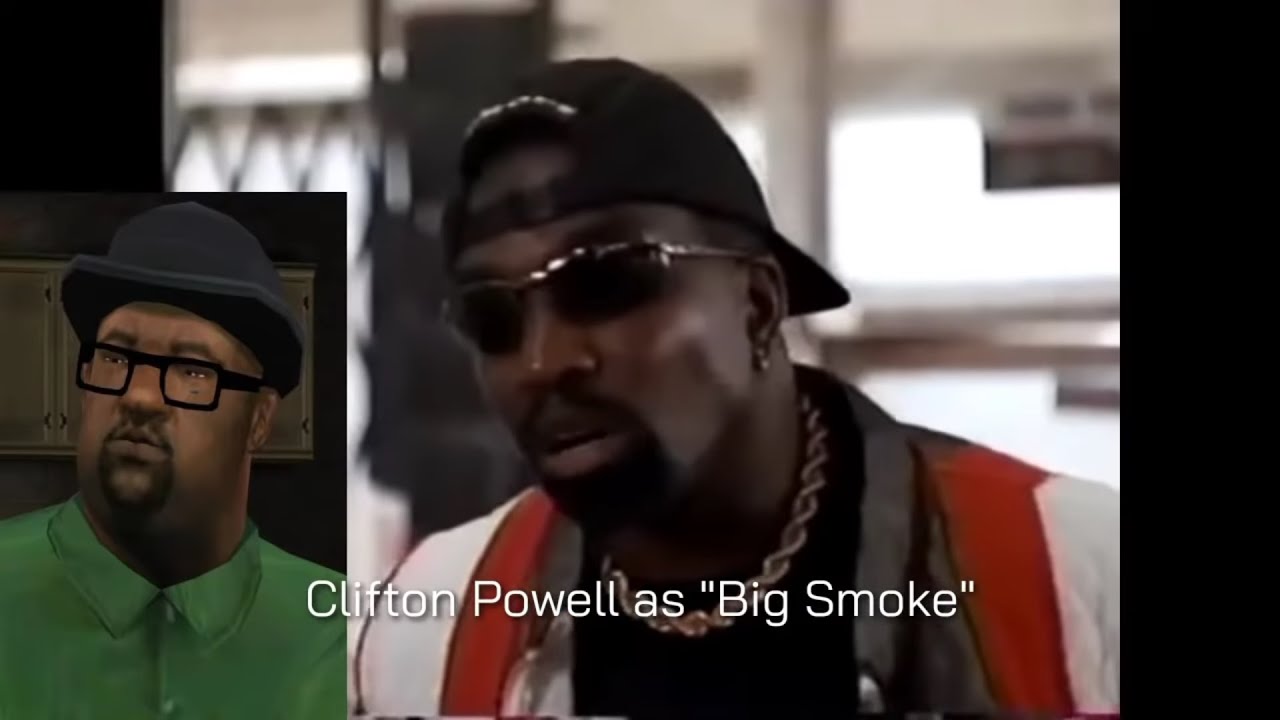 GTA San Andreas Voice Actor on Camera