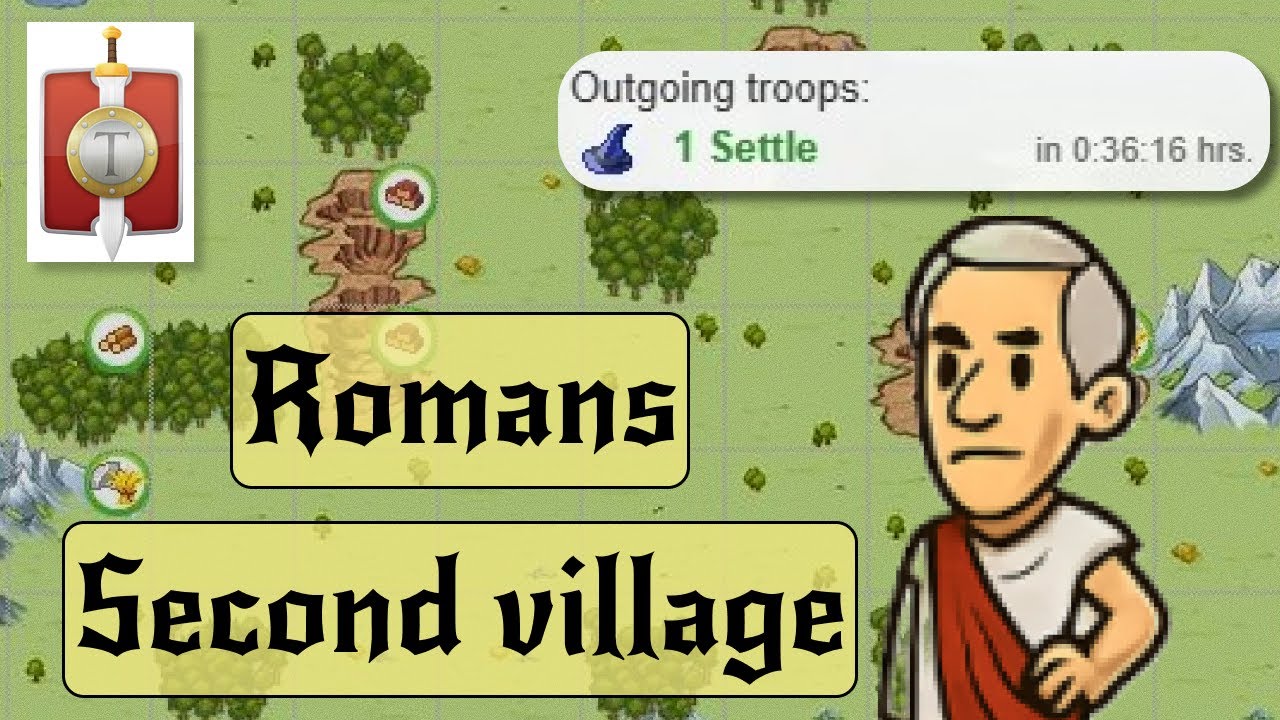 Вторая деревня Romans (х3)  ▶ Travian: Legends