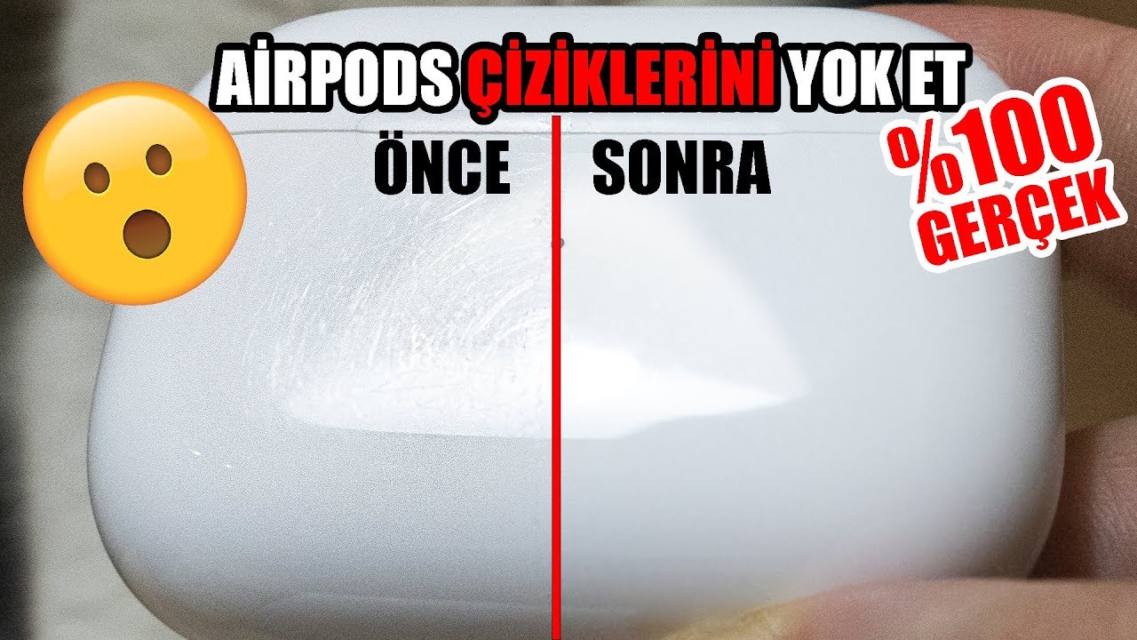 Airpods Pro Çizik Giderme! %100 Kendi Yöntemim