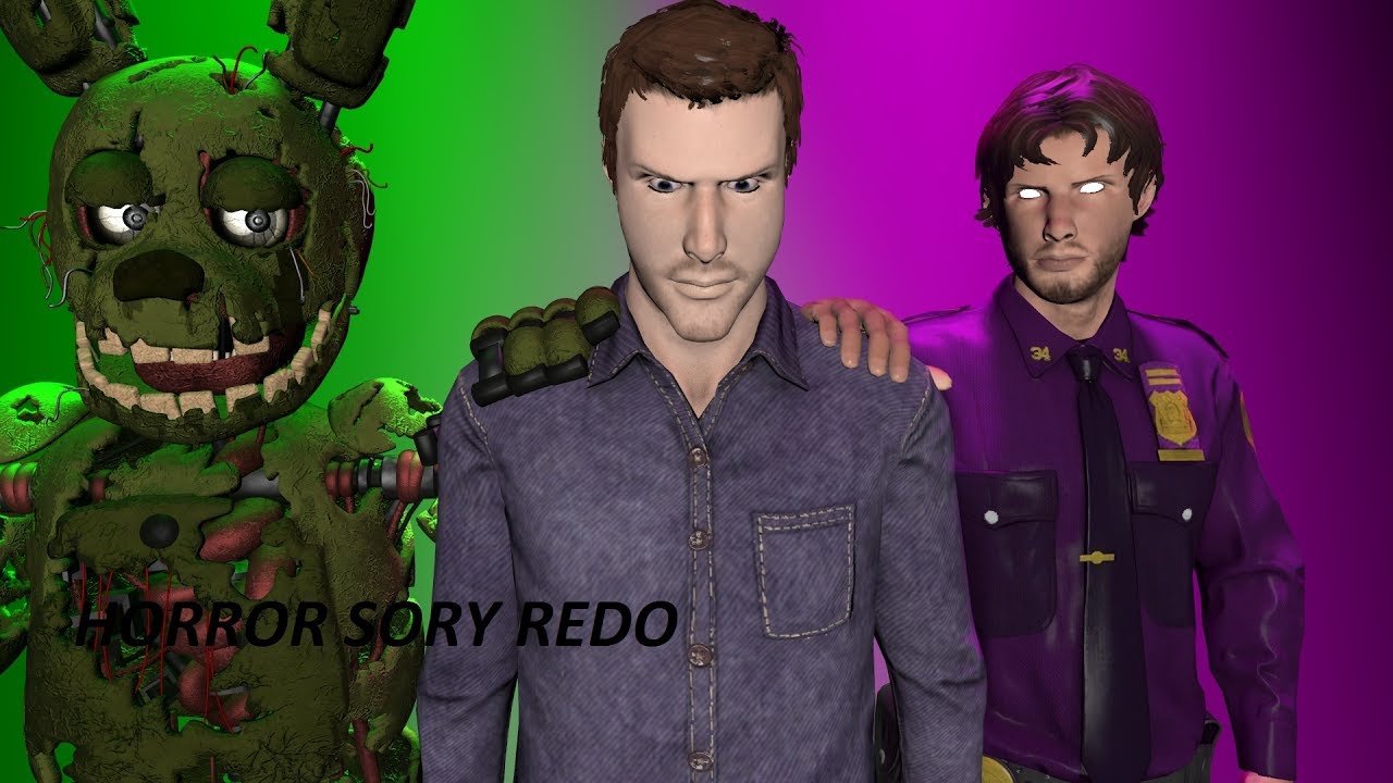 [SFM/FNAF] your little horror story REDO