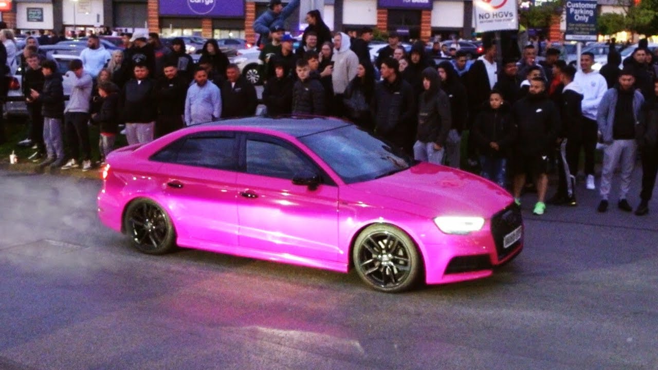 Cars Leaving LOWDOWN Sheffield Car Meet MAY 2025