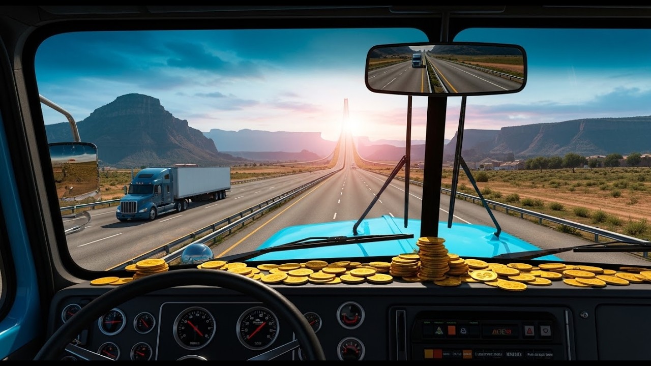 🔴 LIVE - OD ZERA DO MILIONERA w USA (#01) American Truck Simulator konwoje z Widzami. ATS