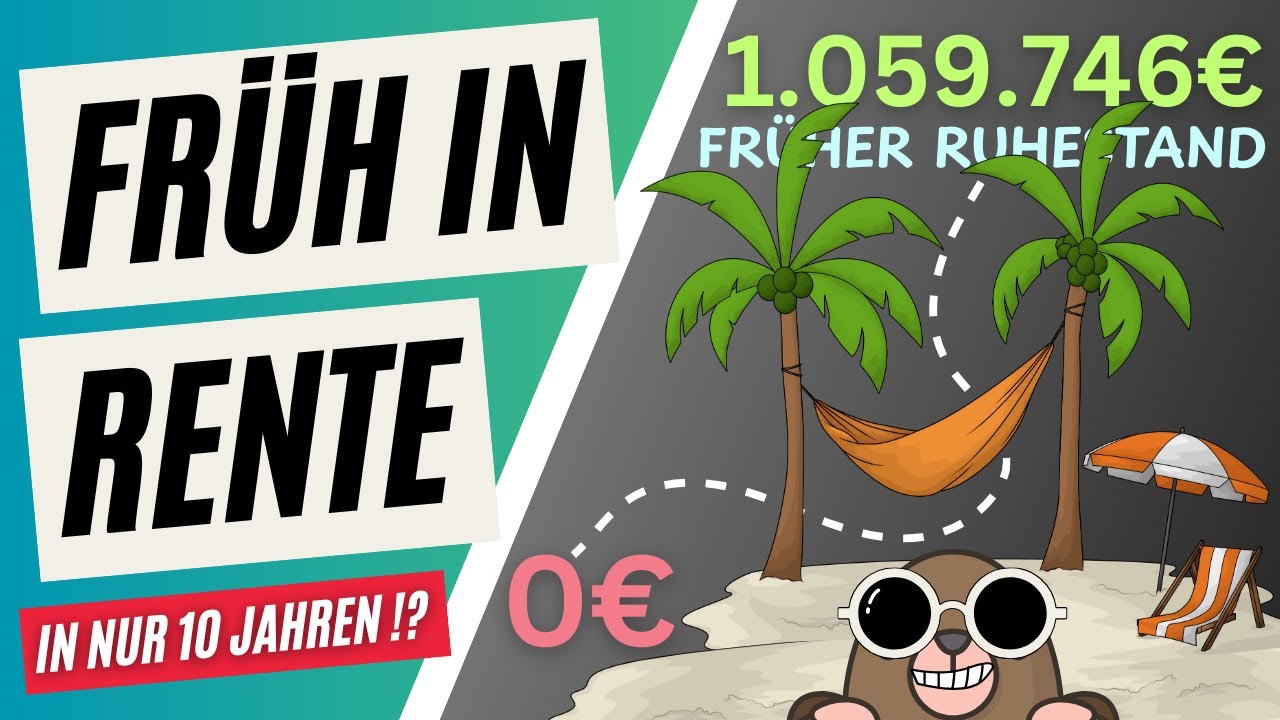 4 Schritte, um in nur 10 Jahren in RENTE zu gehen!