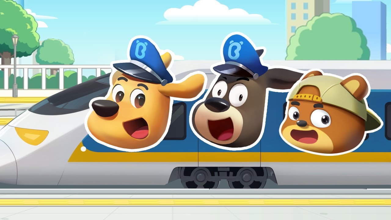 🔍Sheriff Labrador - Seguridad en el Tren 🐻🚆 | EP 66 | Videos de Niños | BabyBus en Español