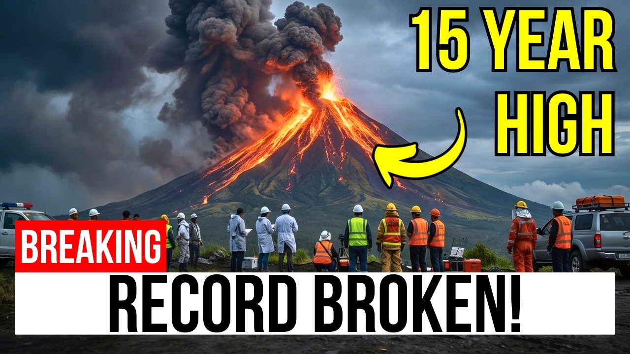 Mayon Volcano Just BROKE a 15-Year Record — Scientists Are Terrified
