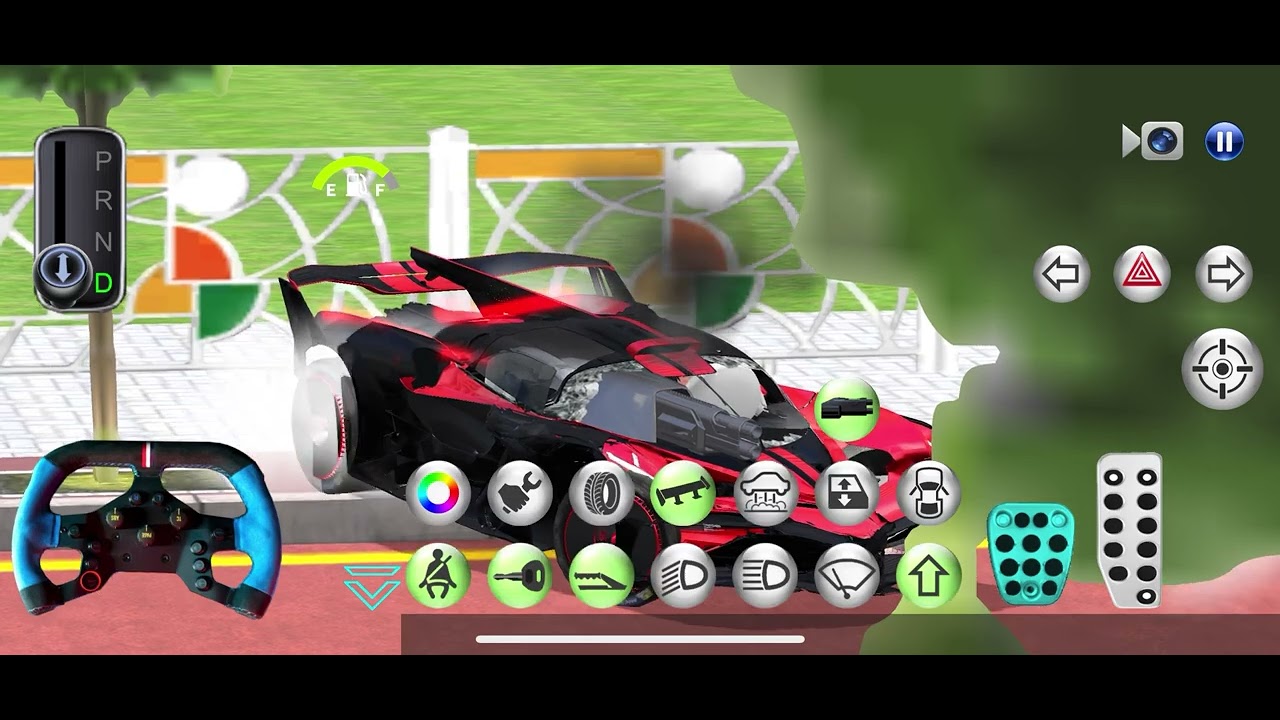 New Red Racing Car For Parking - 3d Driving Class android game play || Car Game #gameplay #cargame