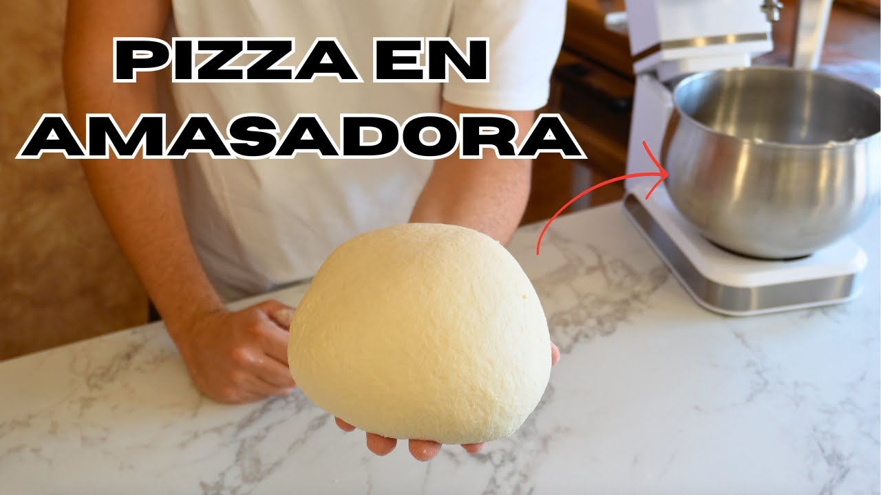 Cómo Hacer Auténtica Pizza Napolitana en Amasadora
