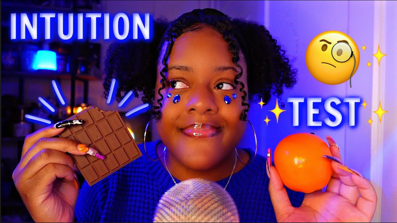 ASMR - how good is your intuition? ♡ | testing you + guessing games (50% of you will fail 😬)