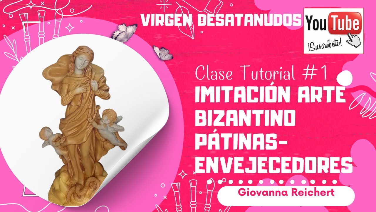 Imitación ARTE BIZANTINO en Virgen Desatanudos Parte 1
