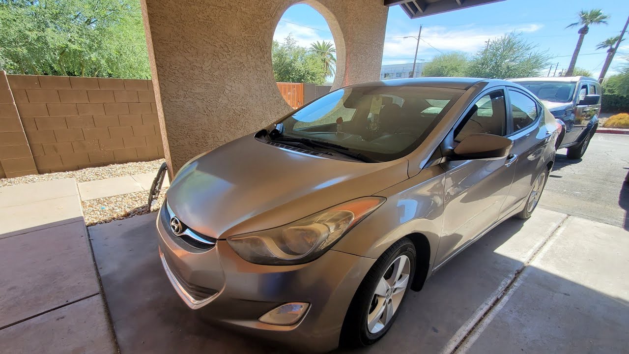 2011 al 16 hyundai elantra 2.0 ratos ensiende vien y ratos no ques solución