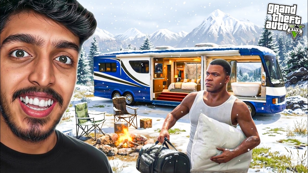 GTA 5 : Franklin Bought The Most Expensive Luxurious Bus Ever..! (PART 2)