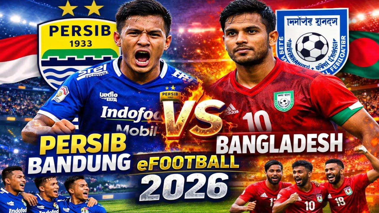 🔴LAGA POPULER🔥 || PERSIB BANDUNG VS BANGLADESH 🔥EFOOTBALL 2026