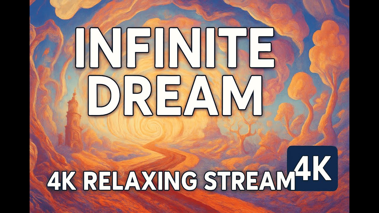 Infinite Zoom Universe 🌠 | Mind-Blowing Dreamscape Loop – 24/7 Relaxing Stream