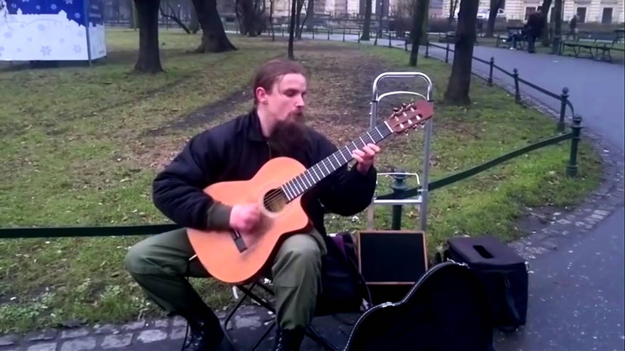 The Best Street Guitarist in the World - Mariusz Goli