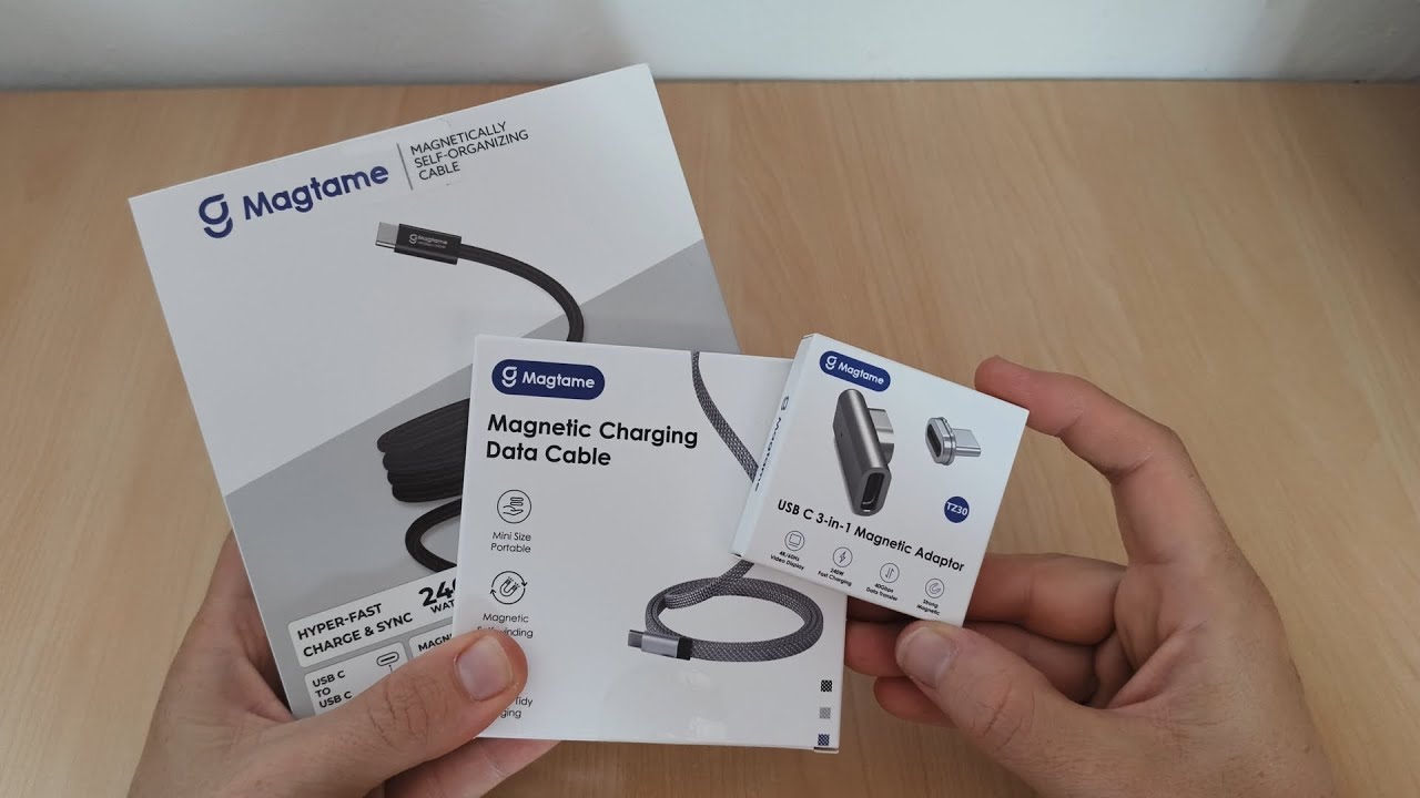 Probando los cables magnéticos Magtame + adaptador: ¿valen la pena?