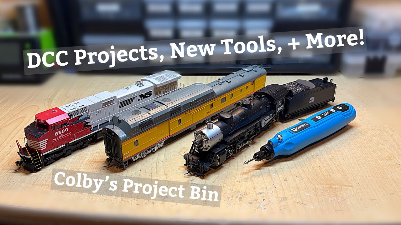 DCC Projects, New Tools, and More! | Colby’s Project Bin