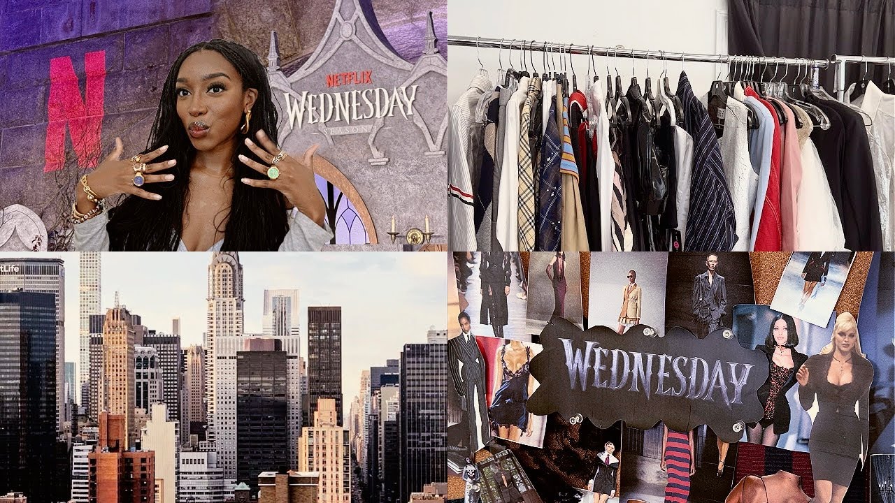 prep with me to help style outfits on the wednesday s2 press tour!