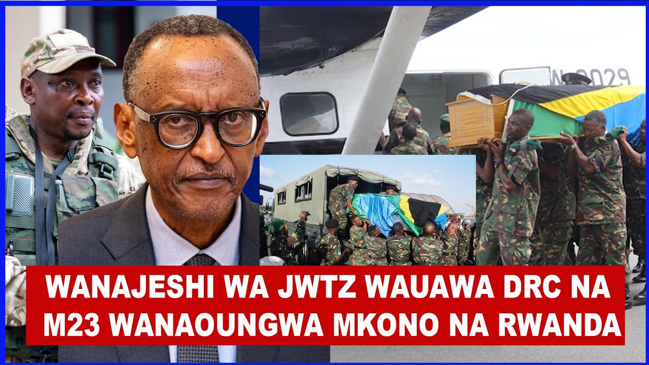 BREAKING: WANAJESHI WENGINE WA JWTZ WA TANZANIA WAUAWA HUKO GOMA DRC