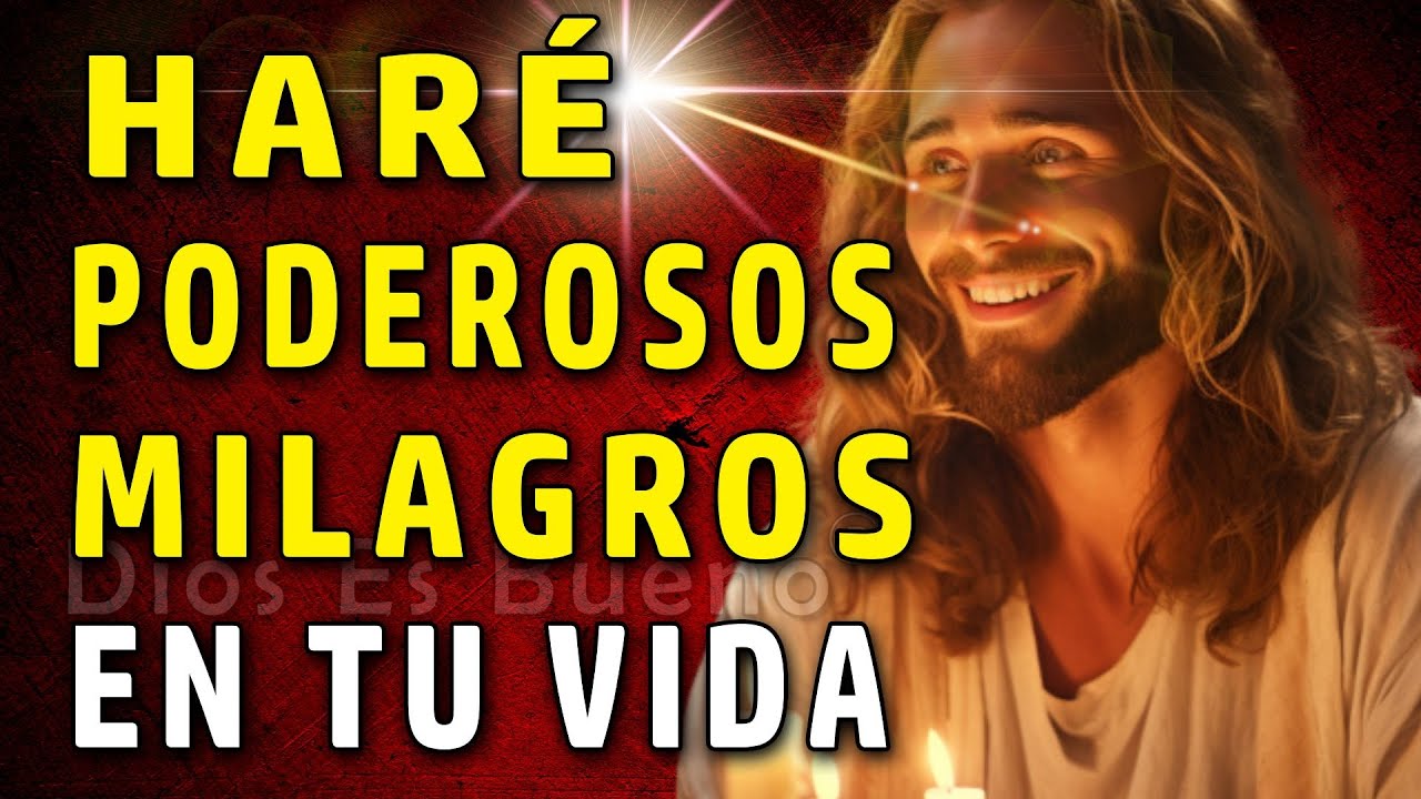Dios te dice hoy: estoy haciendo milagros en tu vida, dime que lo crees.