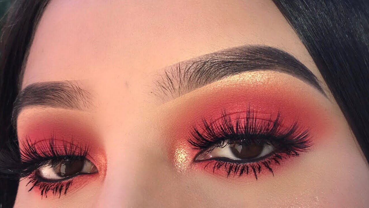 EASY DEEP ORANGE MAKEUP TUTORIAL | JOCY REYES