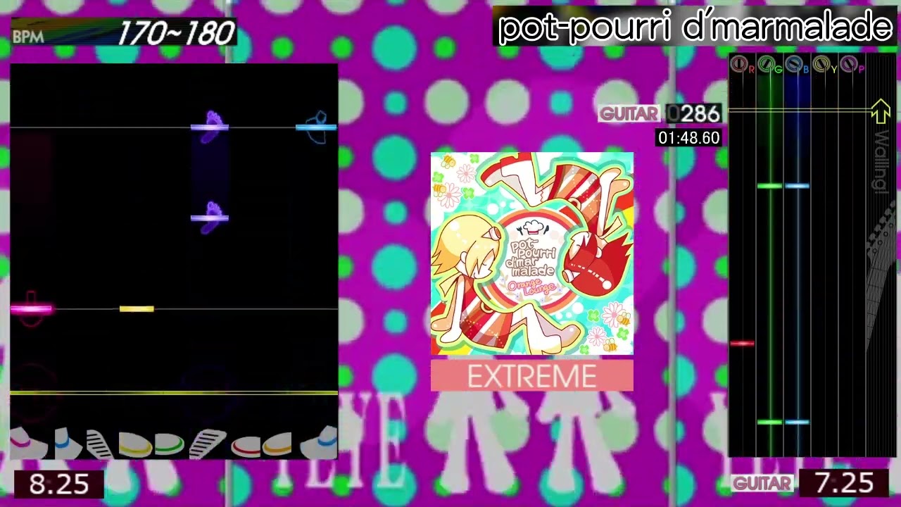 GITADORA/ pot pourri d'marmalade - EXTREME (GUITARFREAKS 10thMIX & drummania 9thMIX)