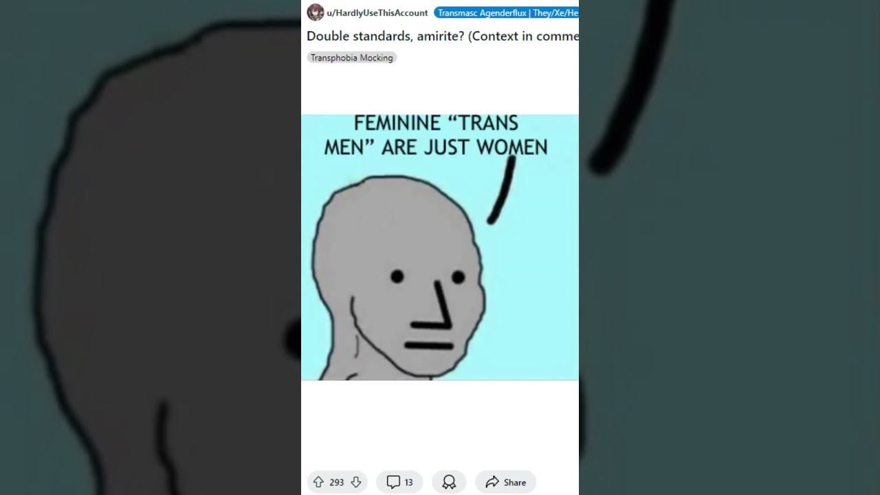 Trans Men Are MEN 🏳️&zwj;⚧️ #shorts #voiceover #reddit