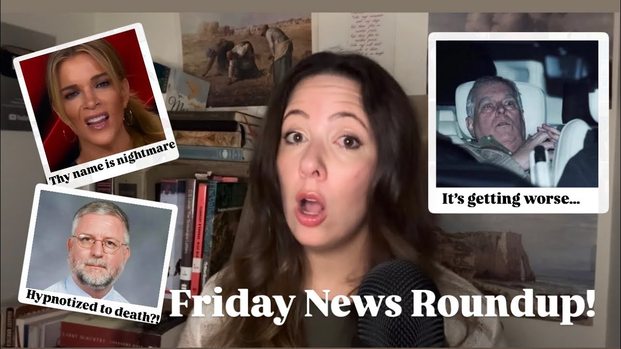 Megyn’s frothing with rage…again, MORE weird pictures of Andrew, INSANE hypnotist story & more! 