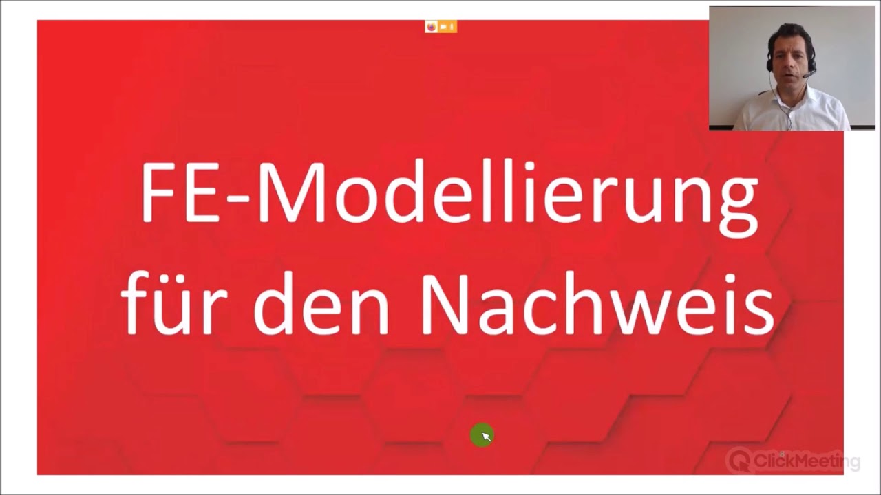 Aufzeichnung Webinar Schraubennachweise VDI2230
