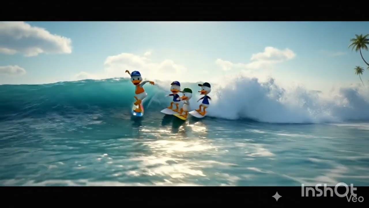 Jimmy and his friend out for surfing part -1 @AnimalHT2721 @ToonyDucky @LooLooKids 