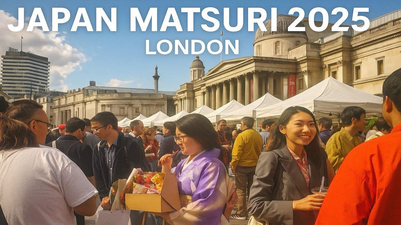 Japan Matsuri 2025 в Лондоне 🇯🇵🇬🇧 | Яркий фестивальный опыт