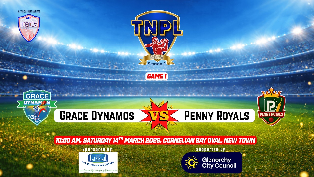 TNPL Season 2 | Game 1: Grace Dynamos vs Penny Royals