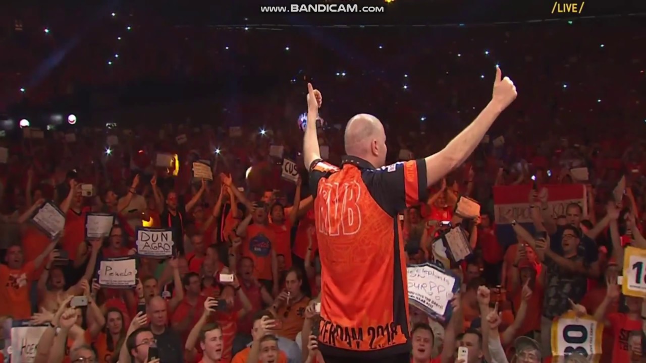 Walk on Raymond Van Barneveld Premiere league Rotterdam 2018
