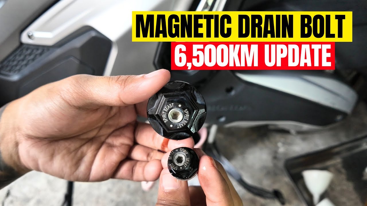 Magnetic Drain Bolt & Screen Cap Update