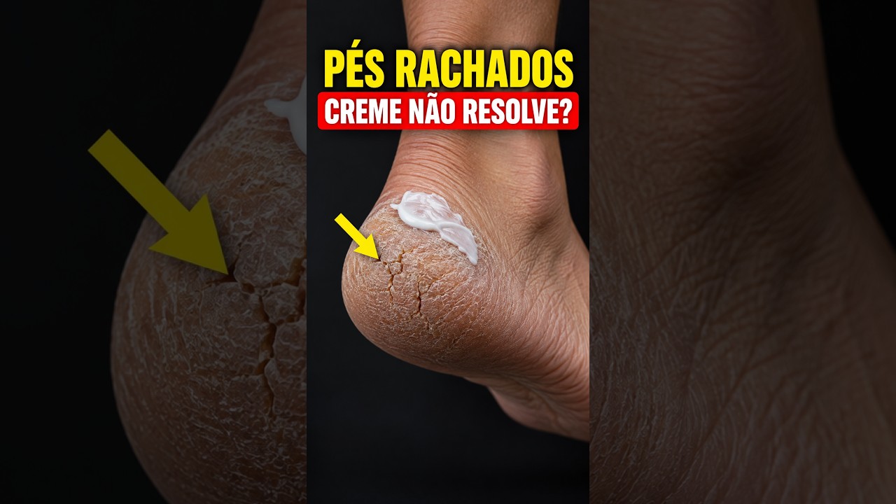 Rachaduras nos pés - COMO RESOLVER