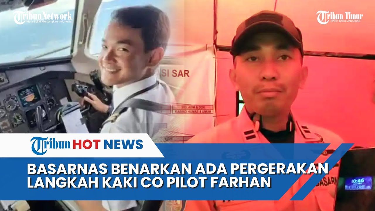 Basarnas Benarkan Smart Watch co Pilot Farhan Rekam Langkah Kaki di Lokasi Pesawat Jatuh