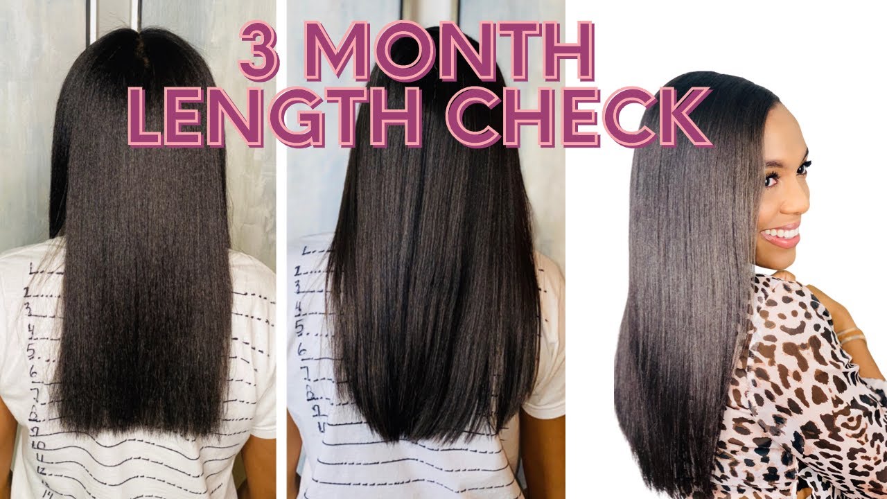 3 Month Length Check #1 I Hair Discoveries? l KSTIKESDESIGNS