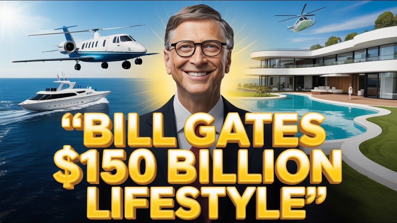Bill Gates&rsquo; $150 Billion Lifestyle in 2025 | Luxury Mansions, Cars & Billionaire Net Worth
