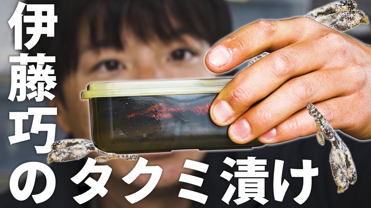 【これが修行】誰でも簡単に“タクミ漬け”ができるようになる動画