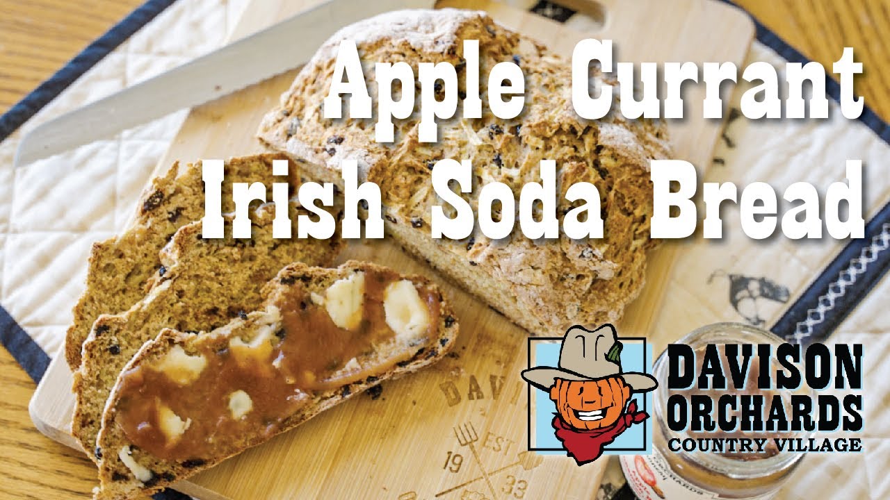 Apple Currant Irish Soda Bread