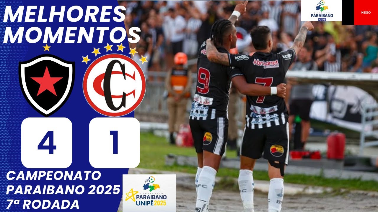 Botafogo-PB vs Campinense | Melhores Momentos | 7ª Rodada | Campeonato Paraibano 2025