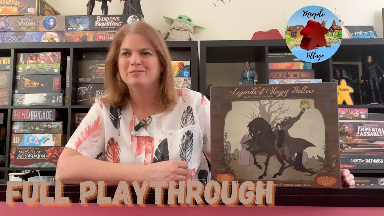 Полное прохождение настольной игры «Легенды Сонной Лощины»