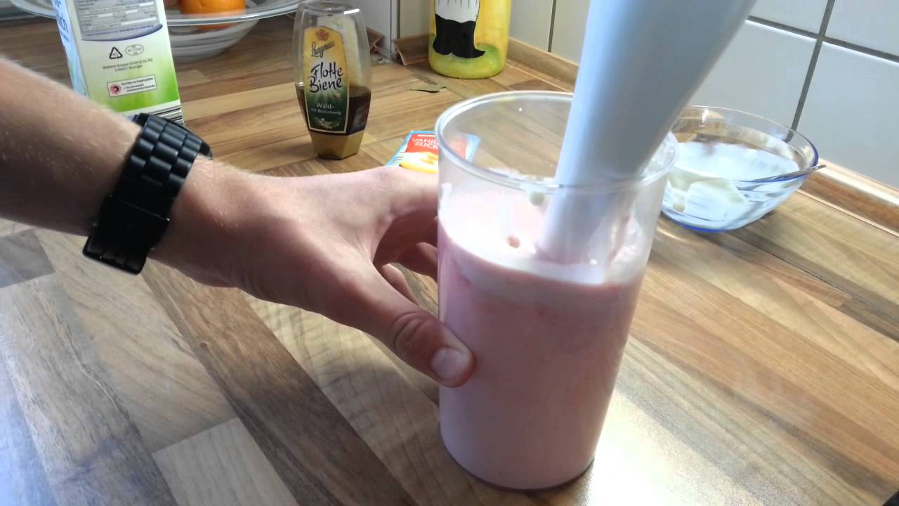 Erdbeer Shake - Rezept Milchshake
