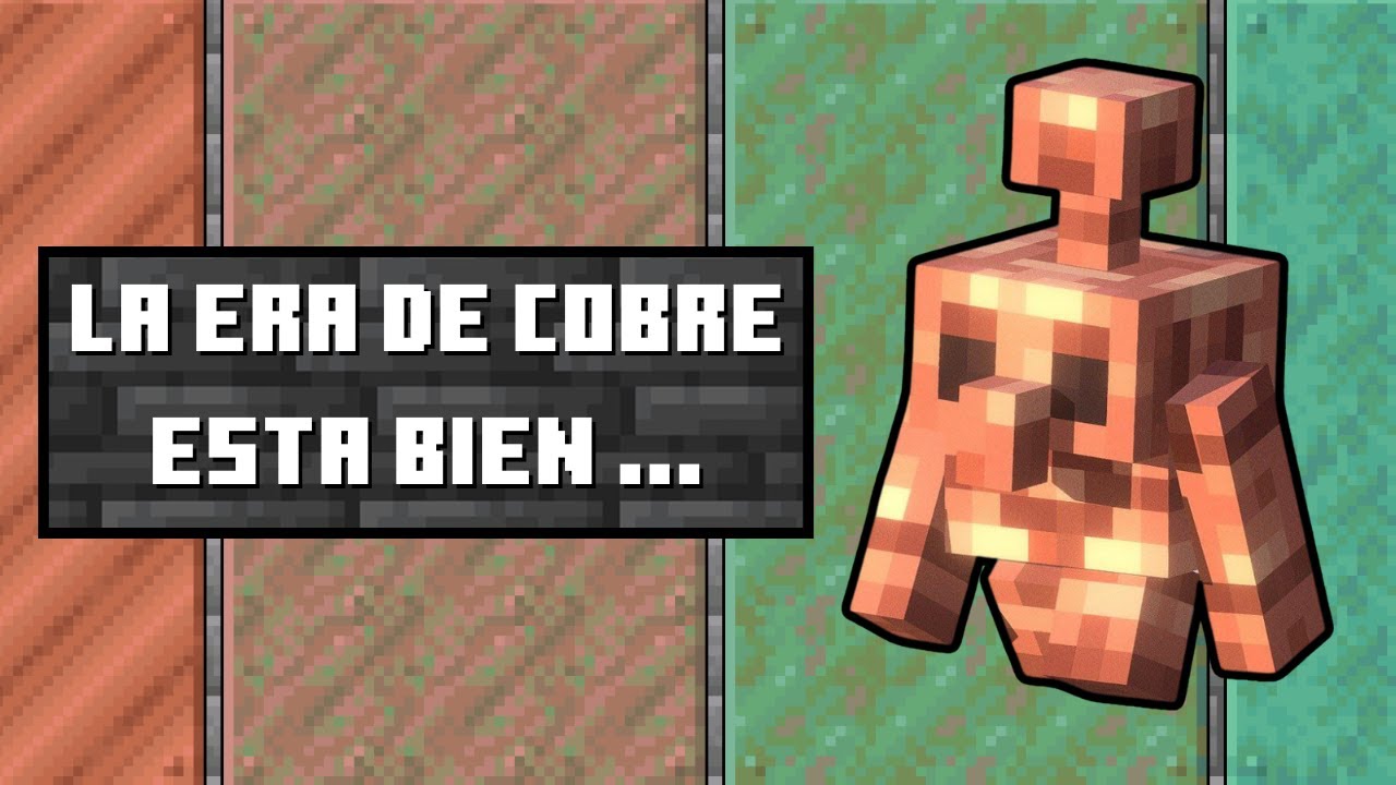 EL DROP DE COBRE ESTÁ BIEN y ya | Opinión Minecraft - Yuan