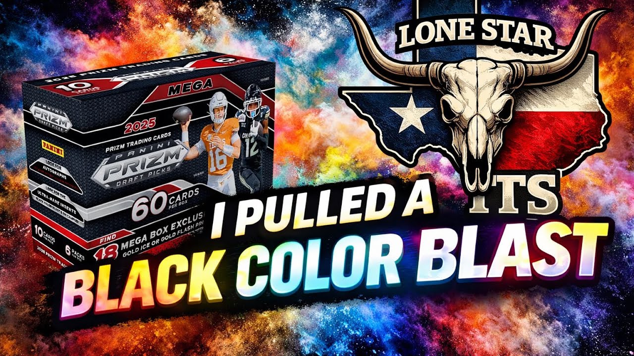2025 Prizm Draft Picks.  Black Color Blast incoming 