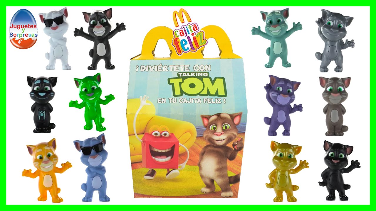 Cajita Feliz McDonald's de Talking Tom Septiembre 2016 | JuguetesYSorpresas